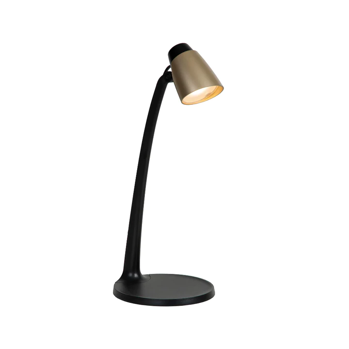 LAMPARA DE MESA LUDO BRONCE LED