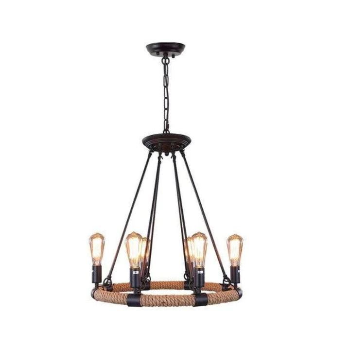 LAMPARA COLGANTE CAMPINO 6 AMPOLLETAS